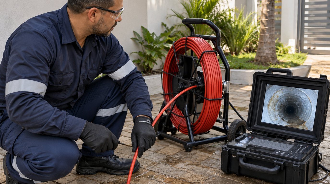 Inspeção de Esgoto com Câmera em Recife‑PE