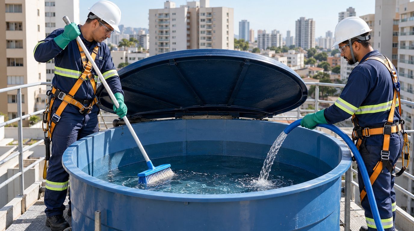 Reservatório de Condomínio em Recife‑PE