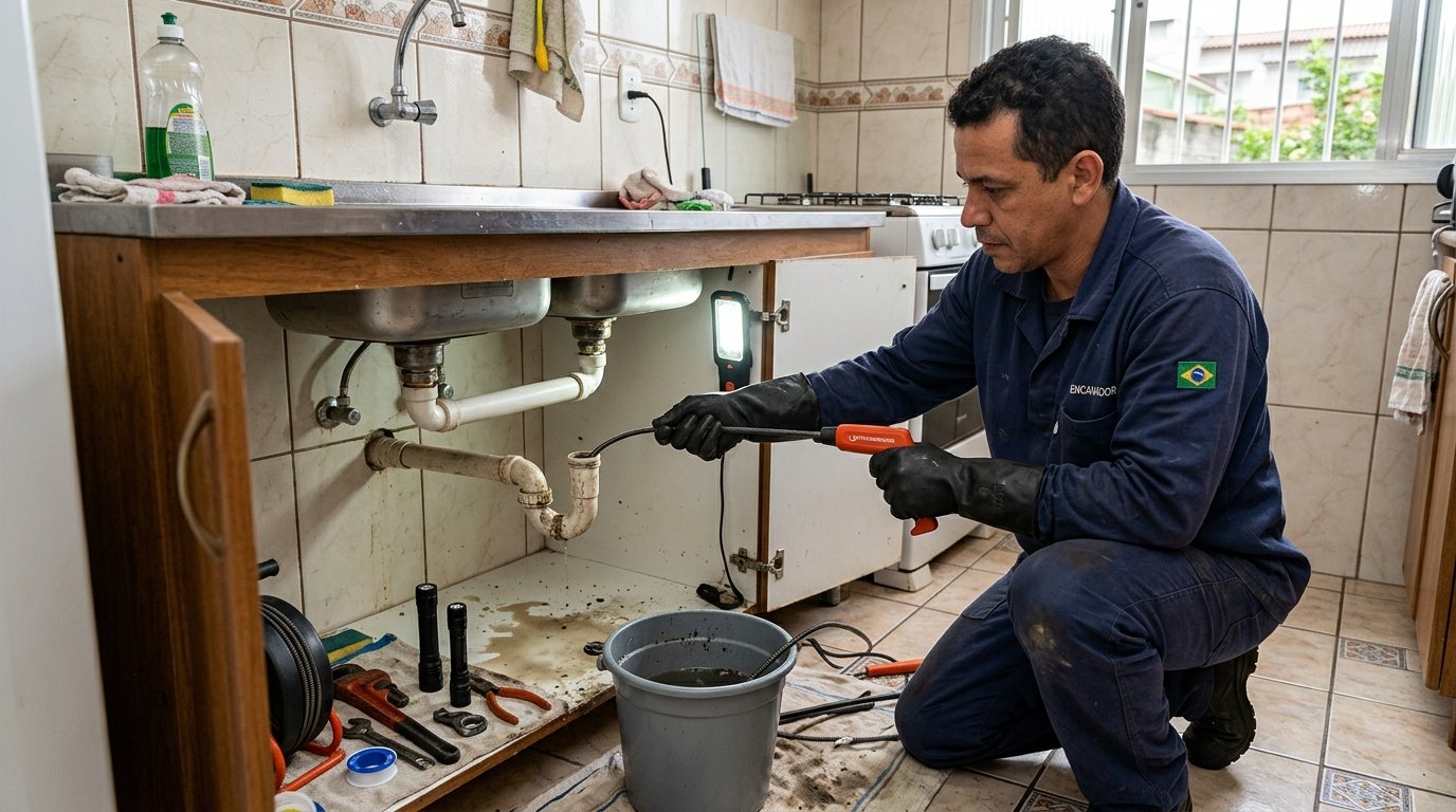 Troca de Canos e Conexões em Recife‑PE